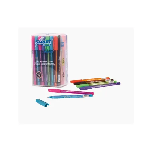 PAQUET STYLO A BILLE SMART DIFFERENTES COULEUR