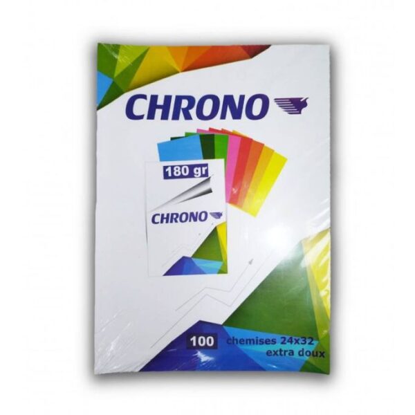 Chemise Cartonnée 180gr Chrono