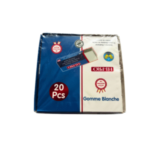 Pack de 20 Gommes Blanches Hi-Pro