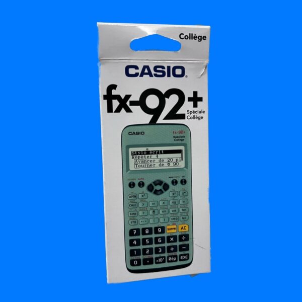 Calculatrice Scientifique Casio Fx-92+ Spéciale Collège
