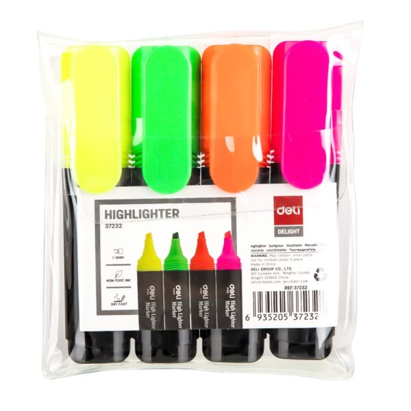 Pack de 4 Fluorescents E37232 Deli